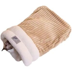 NEW Kimpets Ultra-Soft Cat Sleeping Bag - Cozy Pet Nest